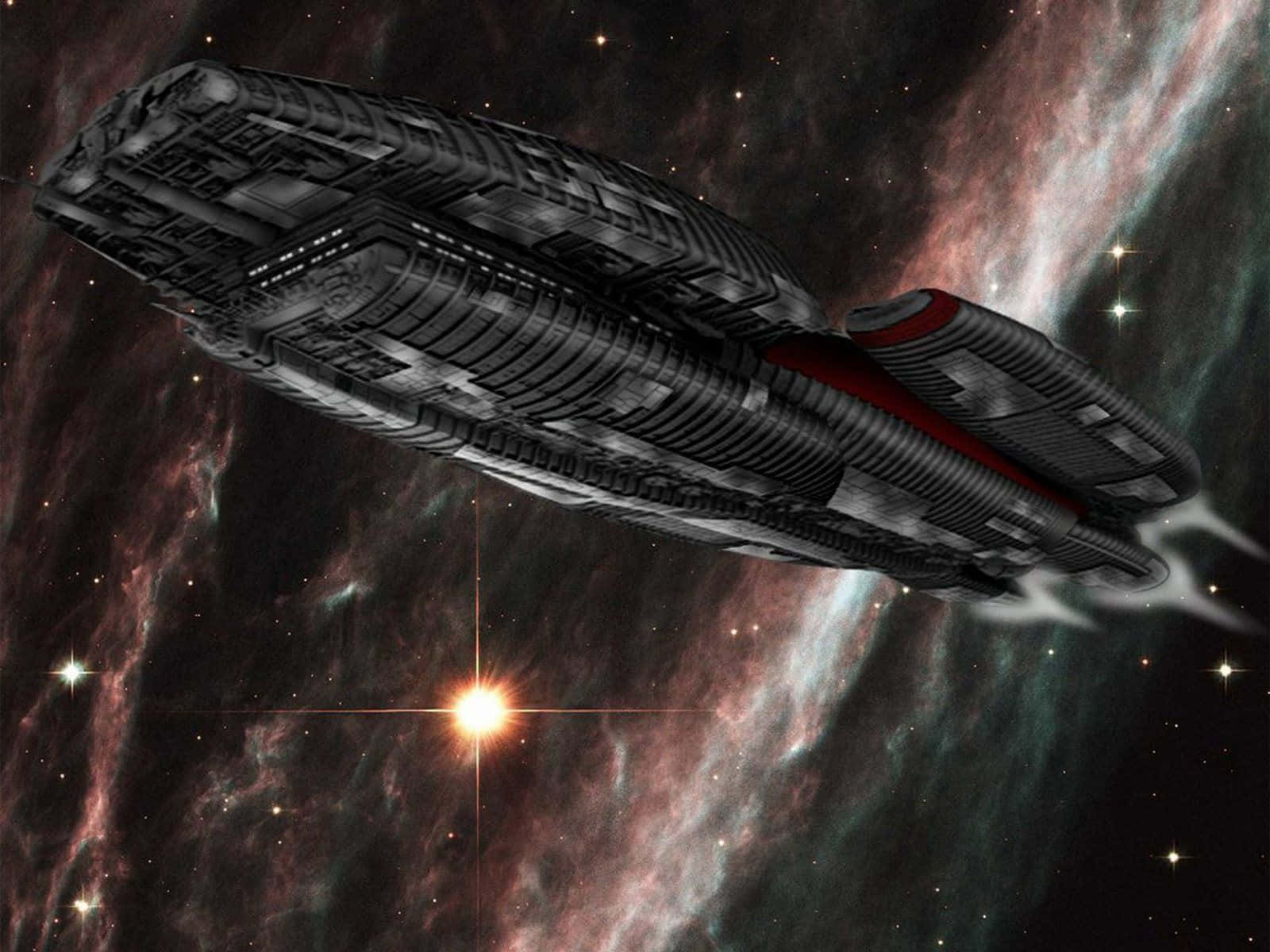 Start Your Engines - The Iconic Battlestar Galactica Wallpaper