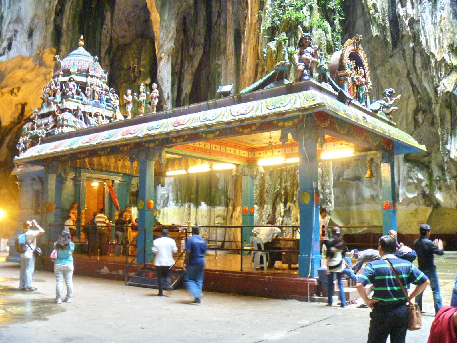 Tempio Murugan Delle Grotte Di Batu Sfondo