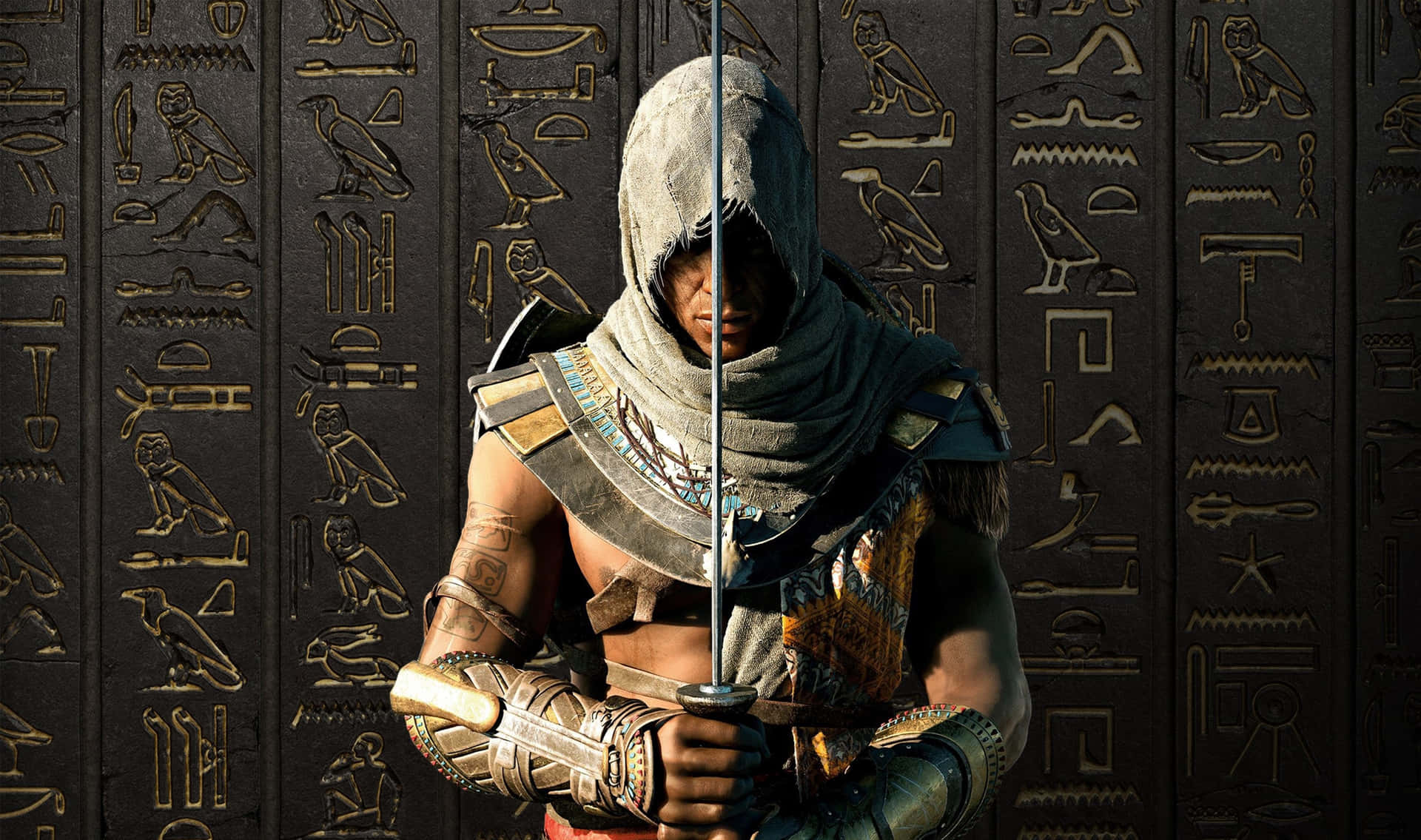 Bayek - The Legendary Medjay of Ancient Egypt Wallpaper