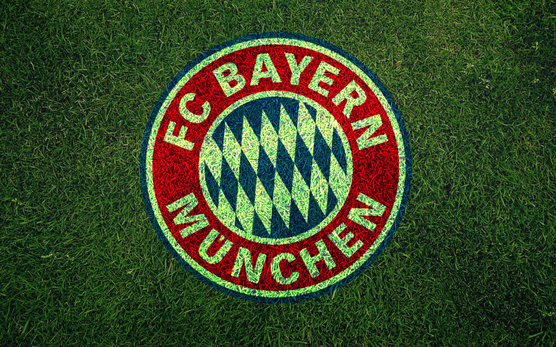 Bayern Munich Green Grass Logo