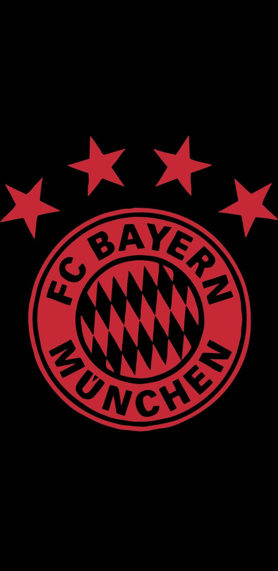 Bayern Munich Logo Black Red