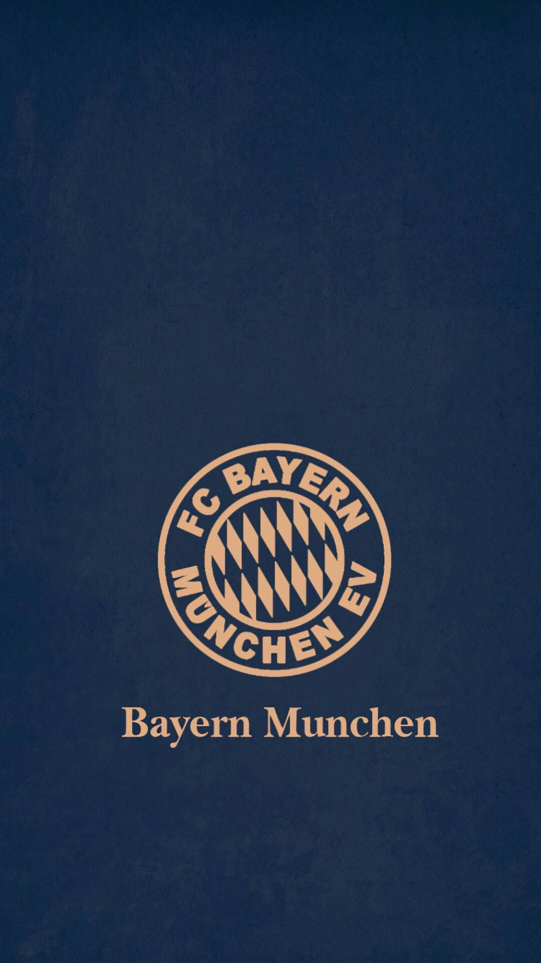 Bayern Munich Logo Blue Gold