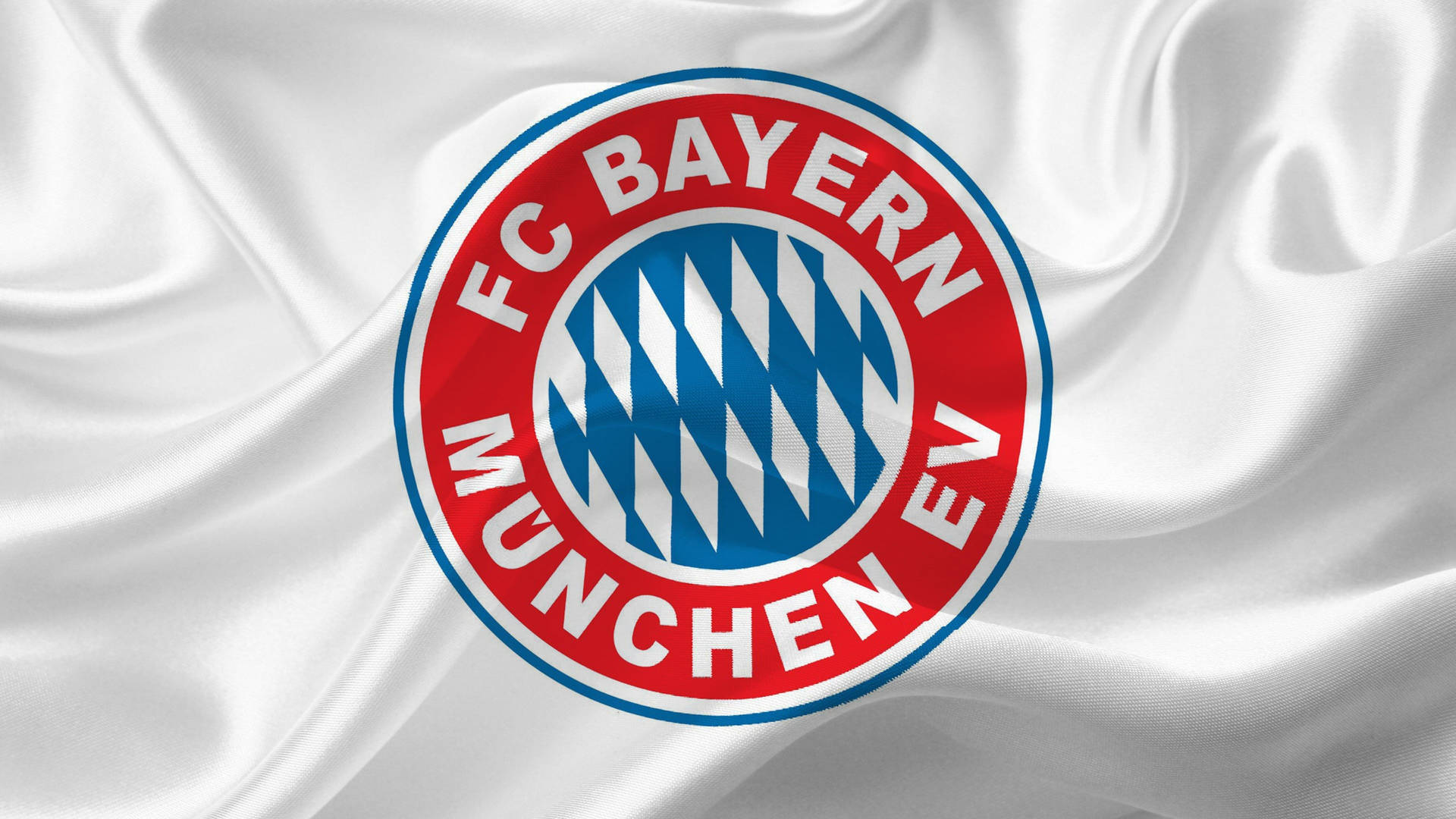 Bayern Munich White Fabric Logo