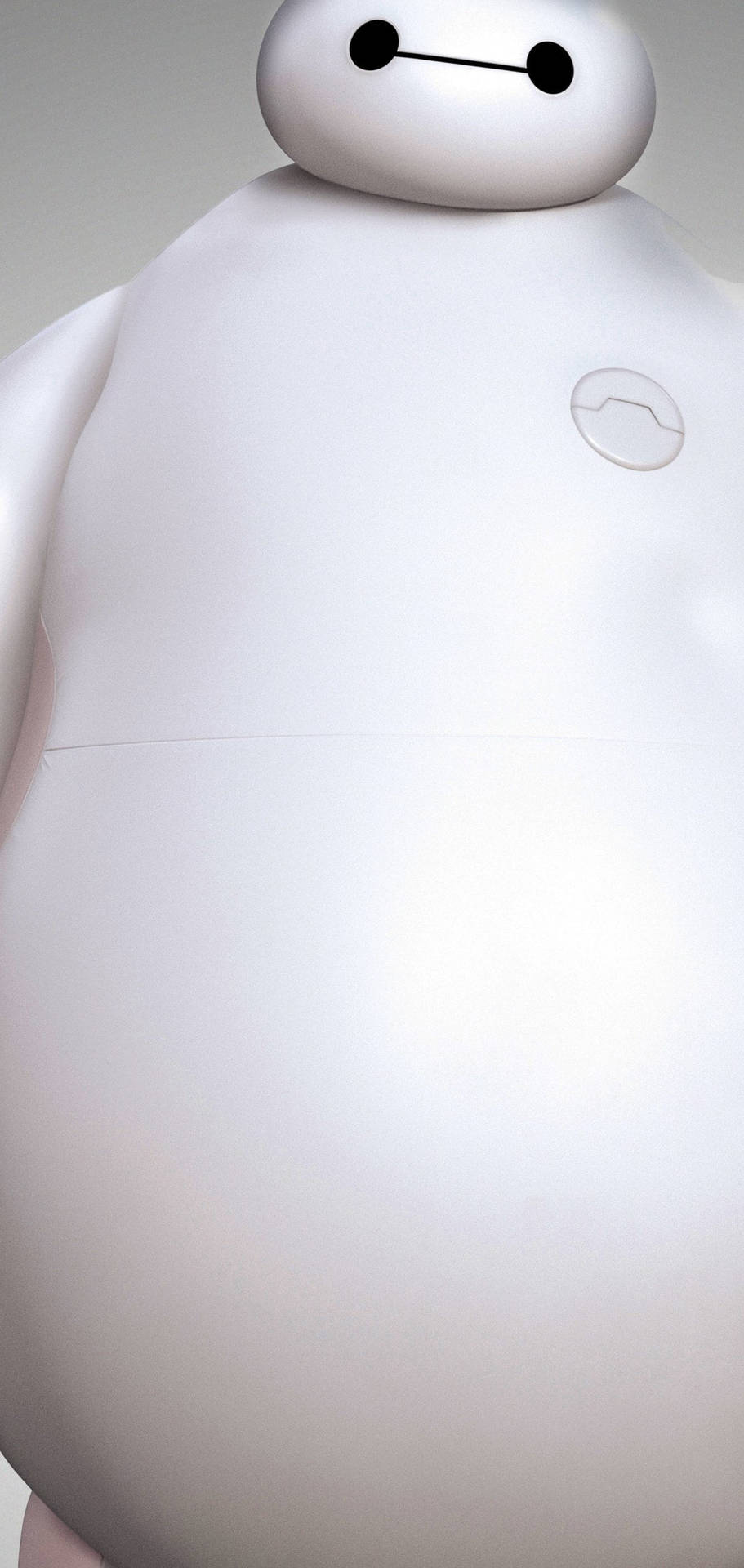 Baymax Middle Punch Hole Wallpaper
