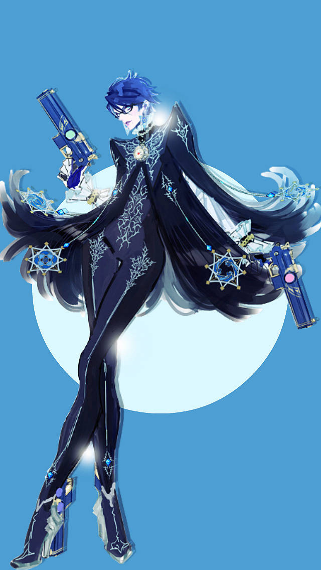 Bayonetta Blue Theme Wallpaper
