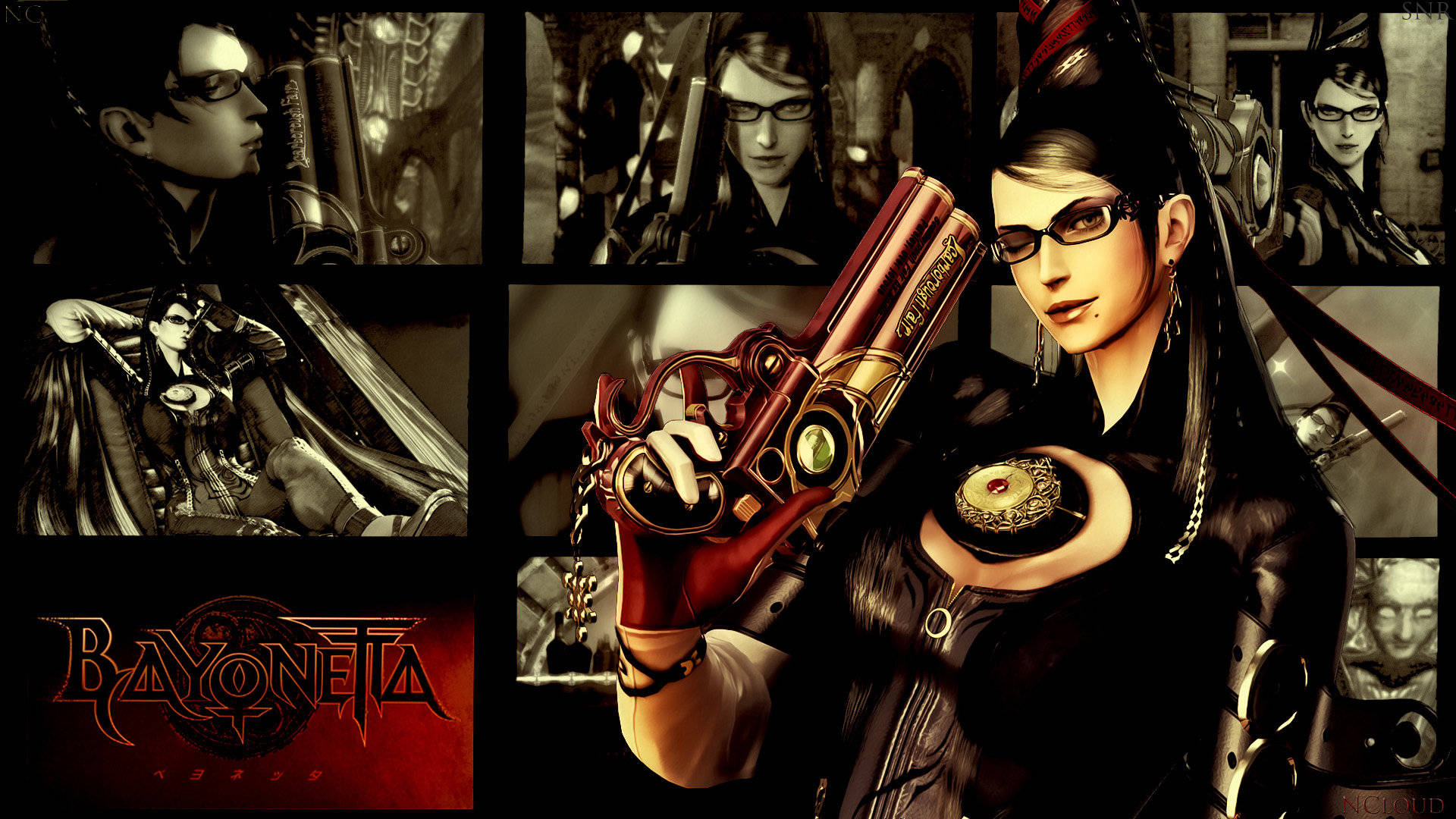 Bayonetta Dark Collage