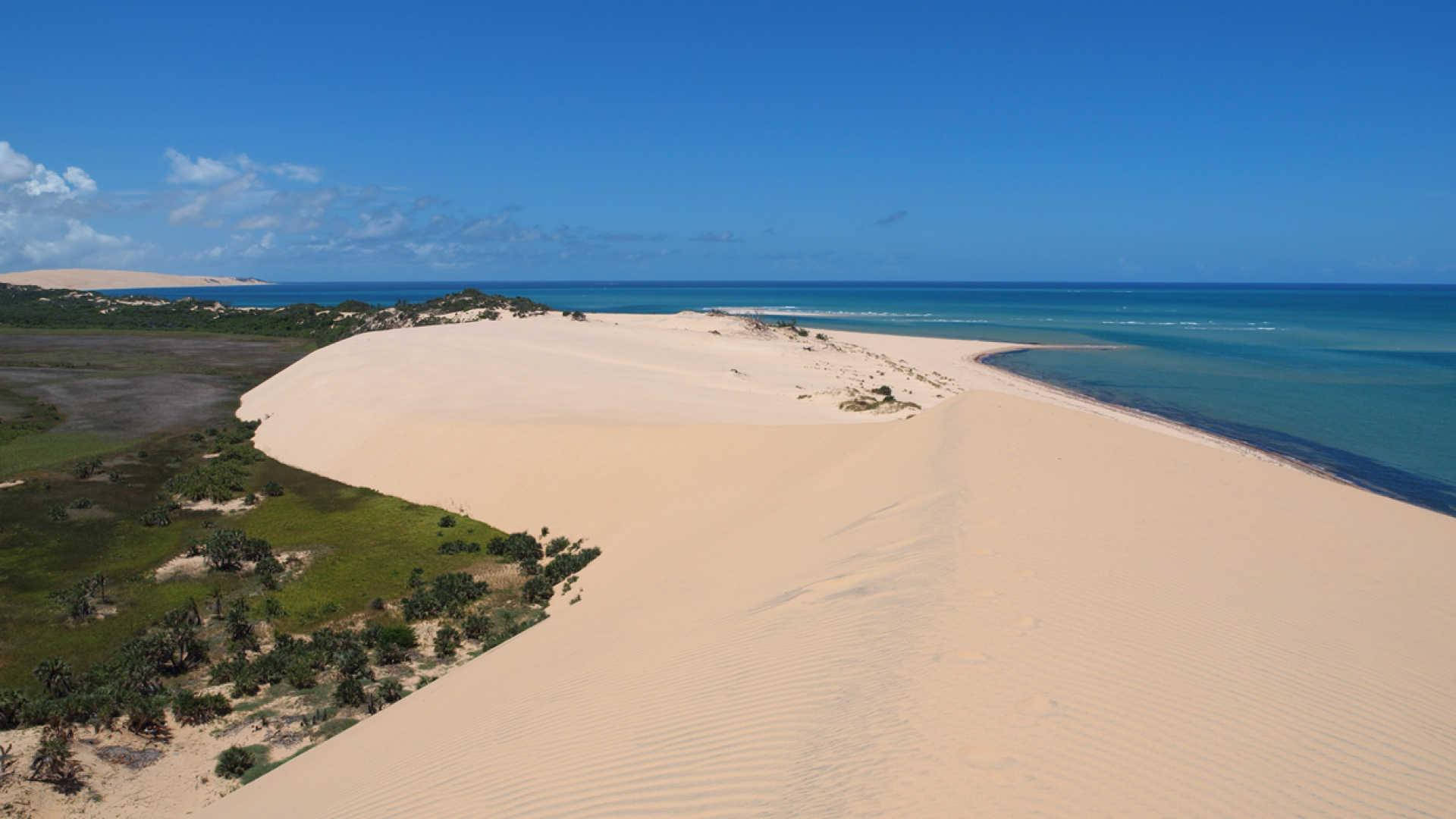 Arcipelago Di Bazaruto Mozambico Sfondo