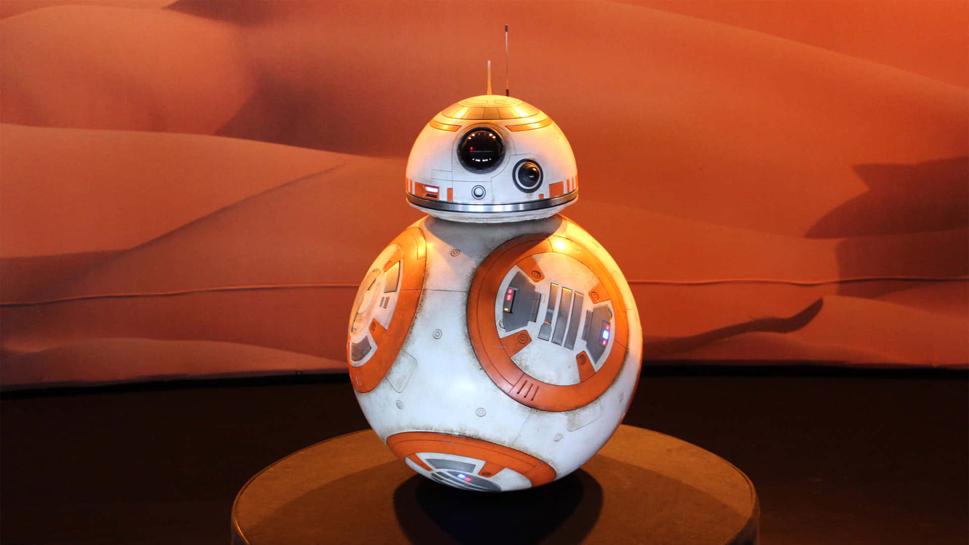 The lovable and adventurous BB-8 droid Wallpaper