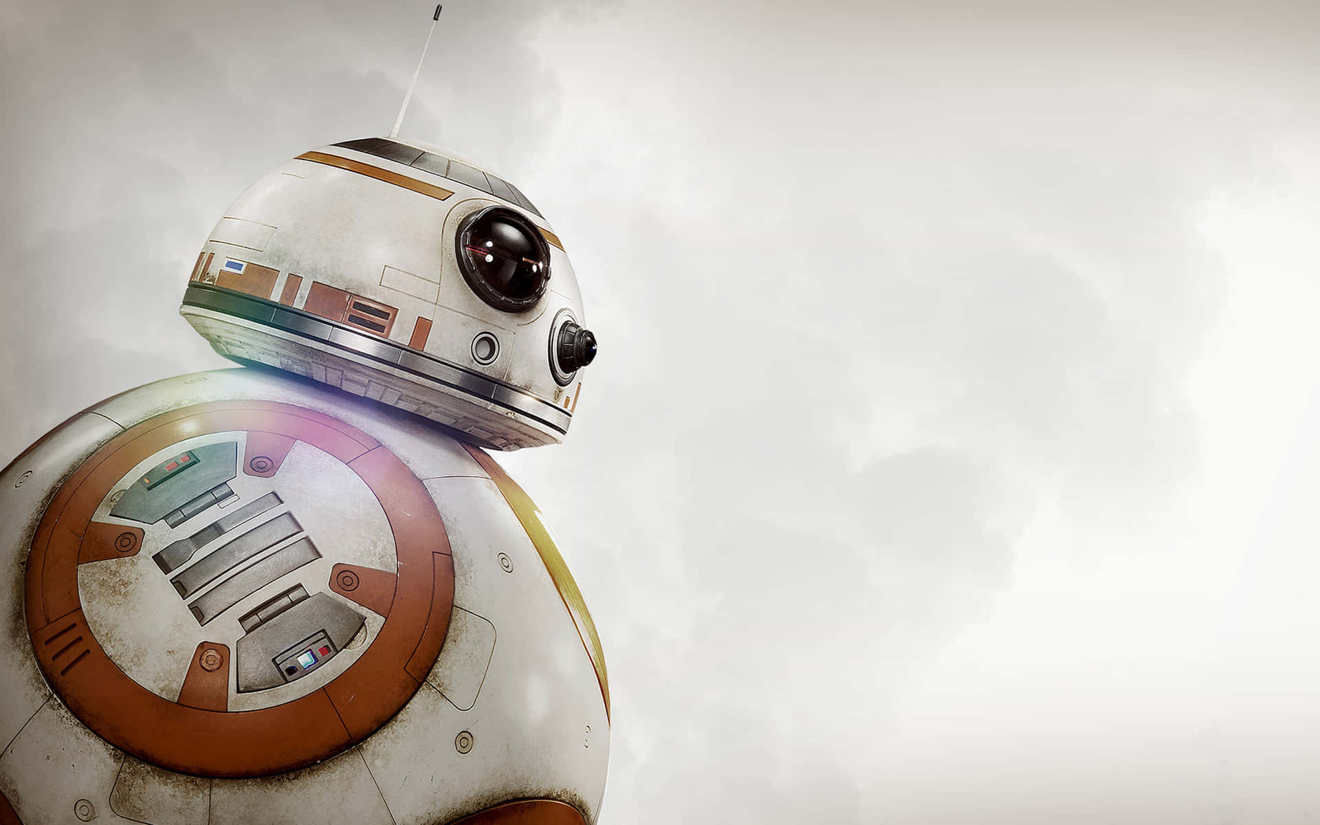 Image  BB-8, the lovable robotic companion from Star Wars: The Force Awakens Wallpaper