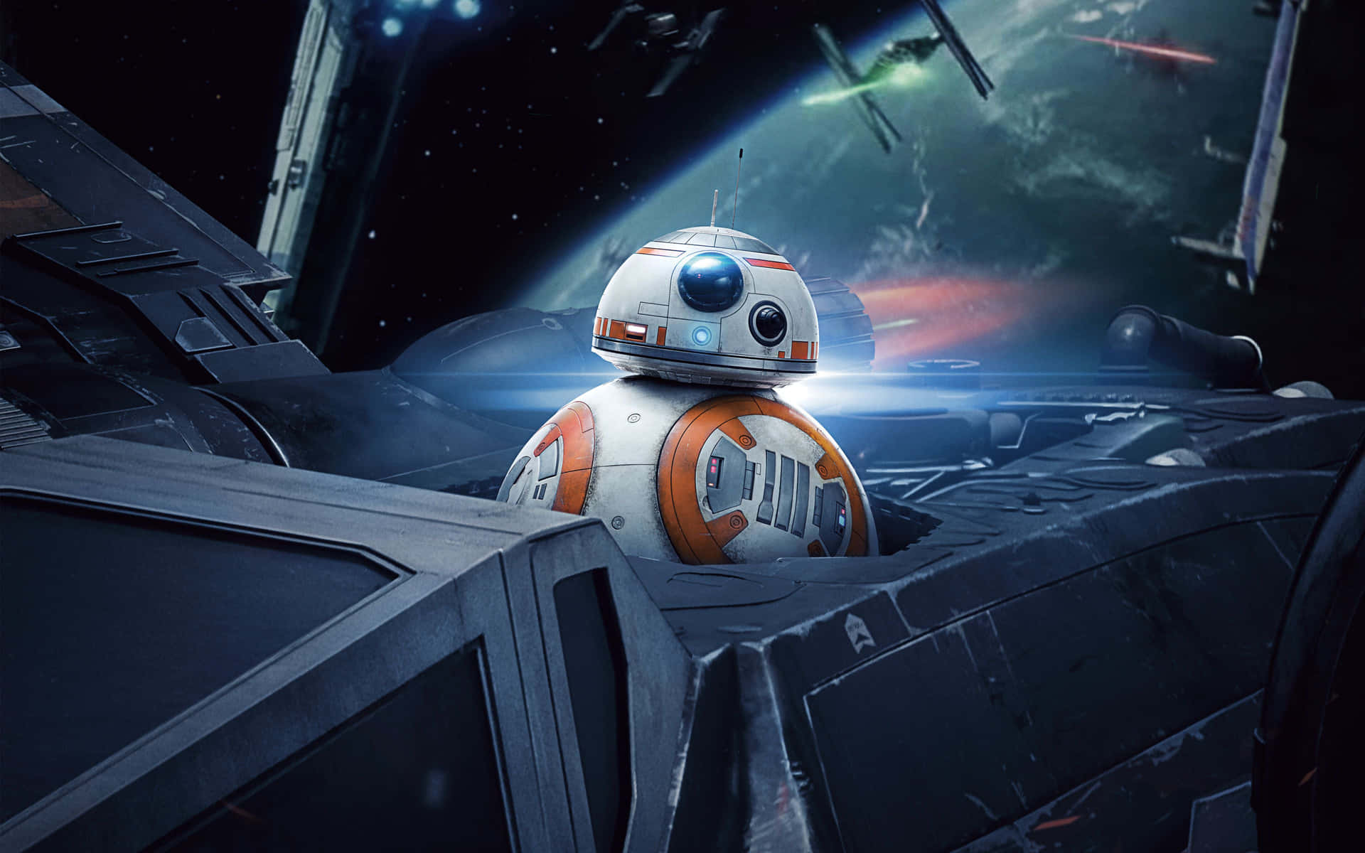 BB-8, the Friendly Droid Wallpaper