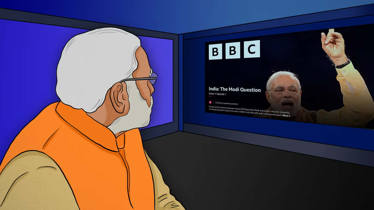 BBC Narendra Modi billede tapet:
