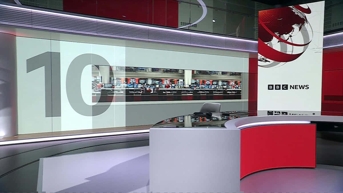 BBC News Studio Set Up Picture