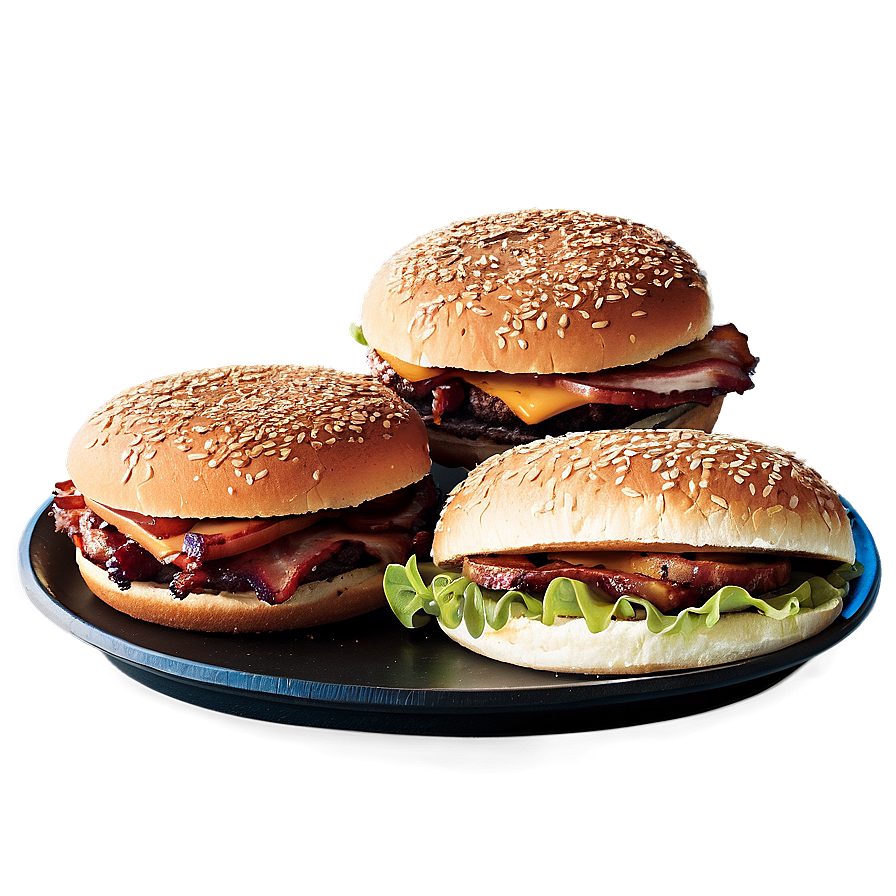 Bbq Bacon Burger Extravaganza Png 67 PNG