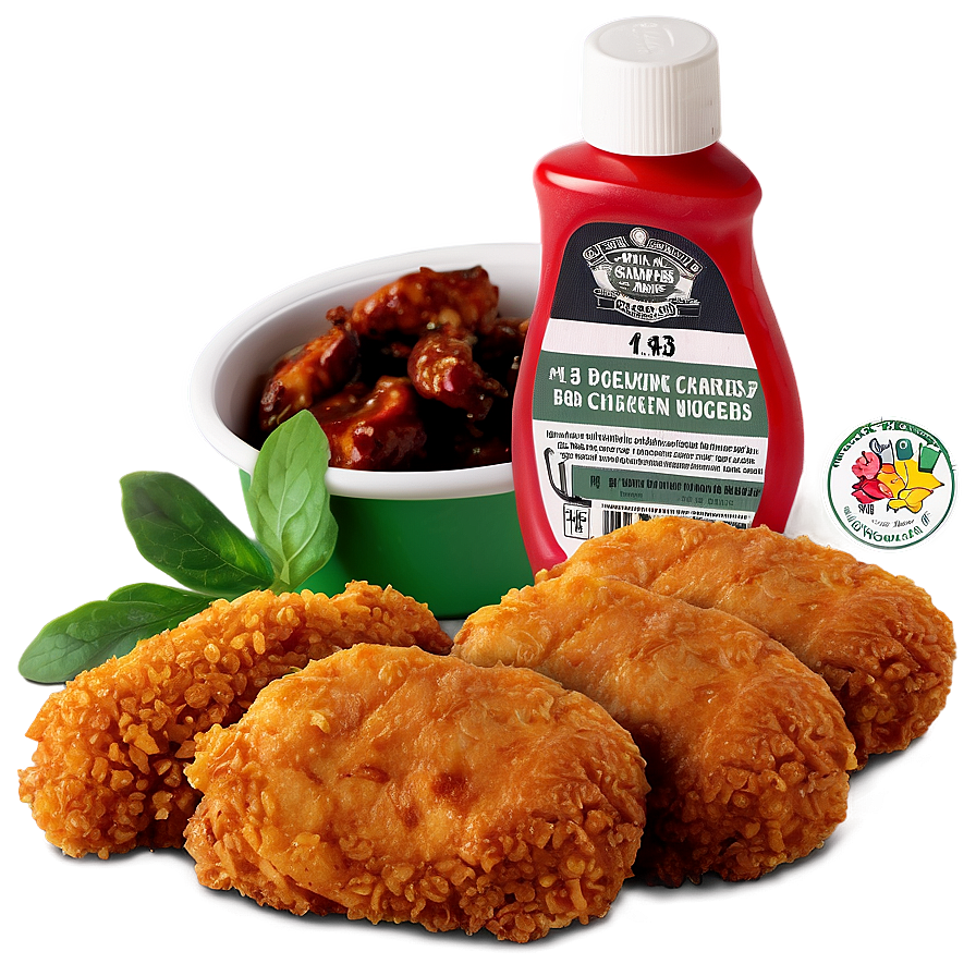 Bbq Chicken Nuggets Png Rxx PNG