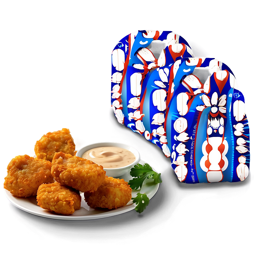 Bbq Chicken Nuggets Png Tve PNG