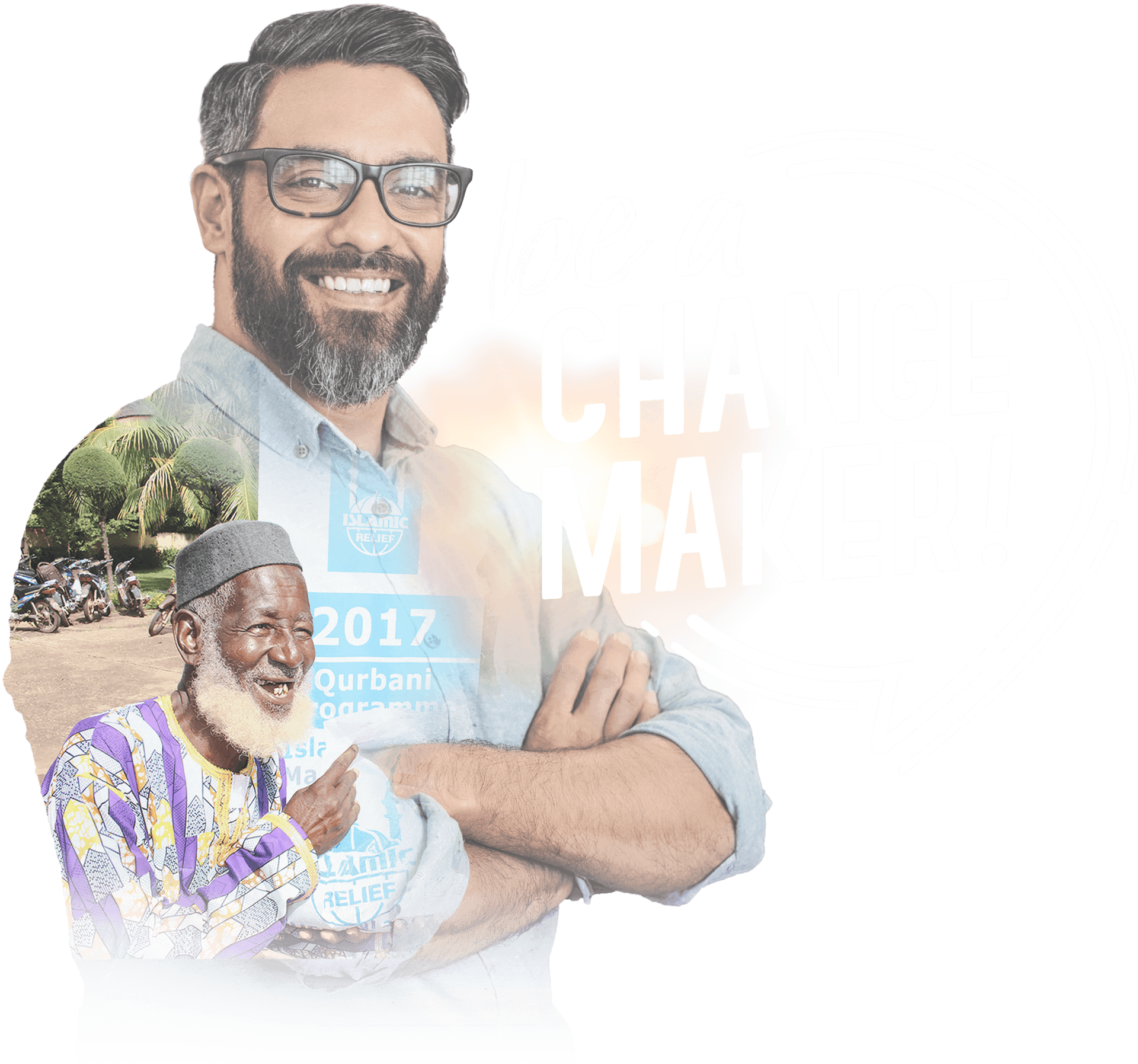 Be A Change Maker Campaign Graphic PNG