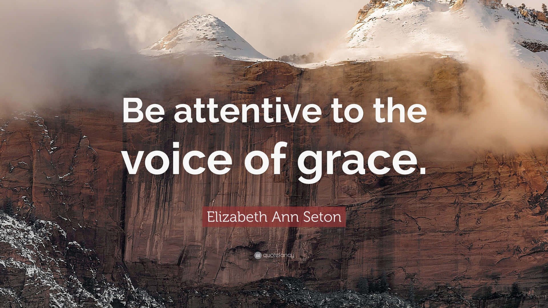 Be Attentive To Grace Wallpaper