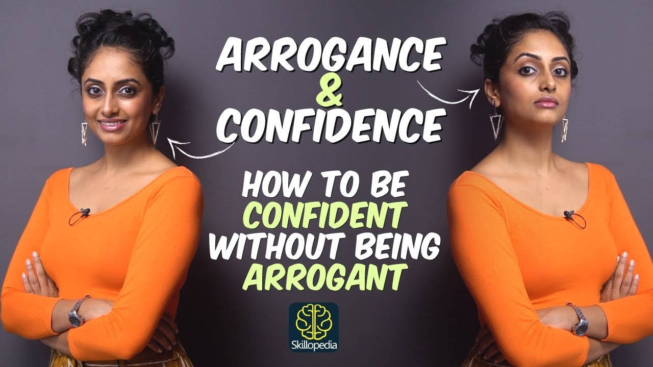 Be Confident Without Being Arrogant Thumbnail Background