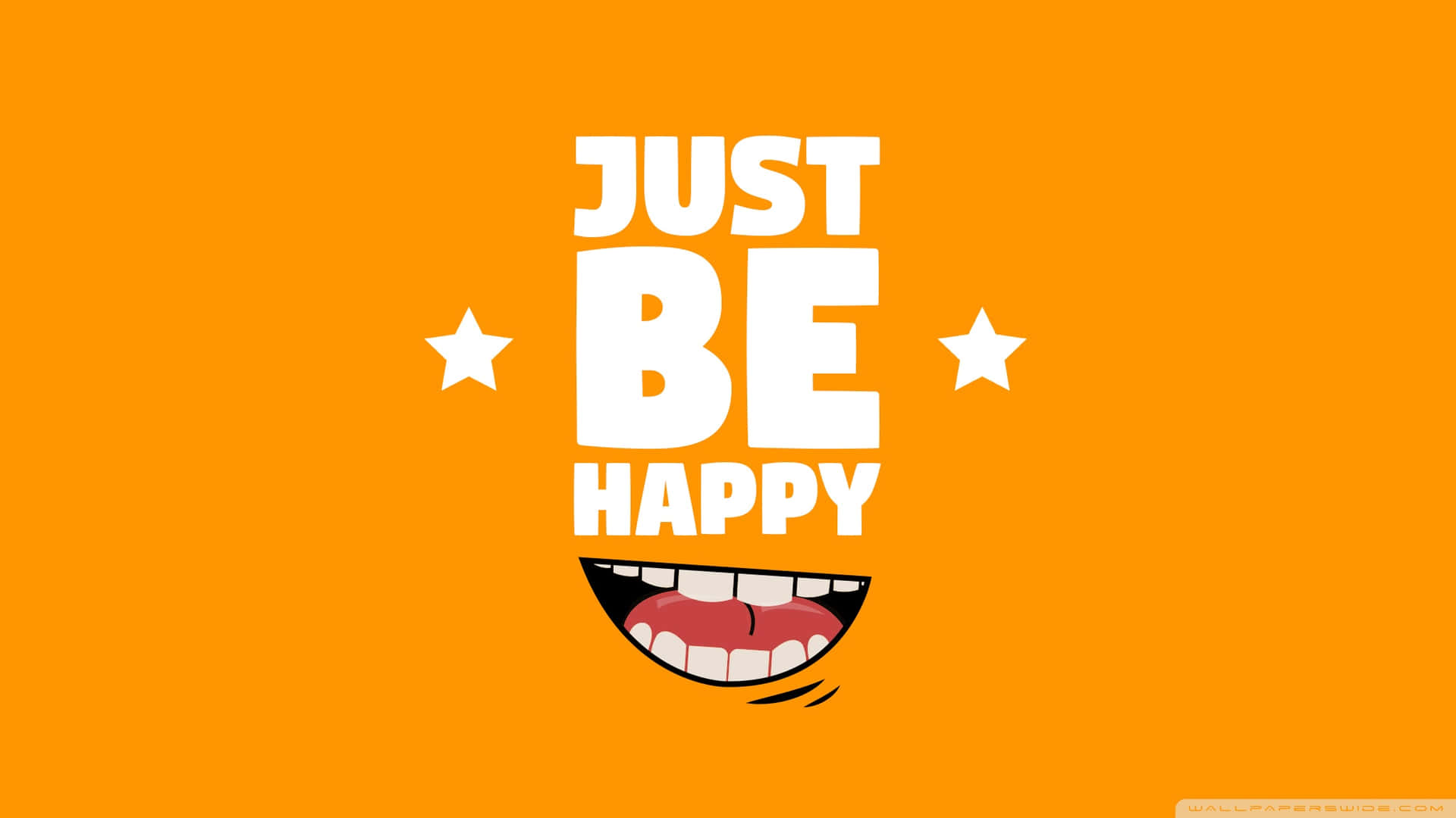 Live joyfully and be happy Wallpaper
