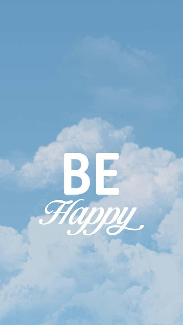 "Life is all about perspective - see the sunny side and #BeHappy!" Wallpaper