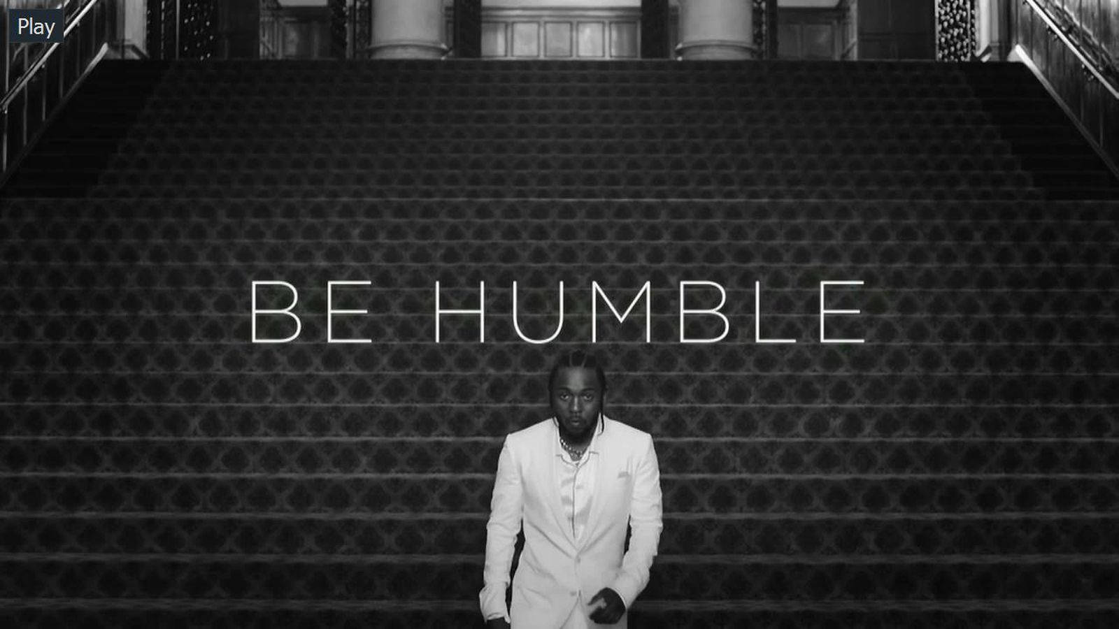 Be Humble Kendrick Staircase Background