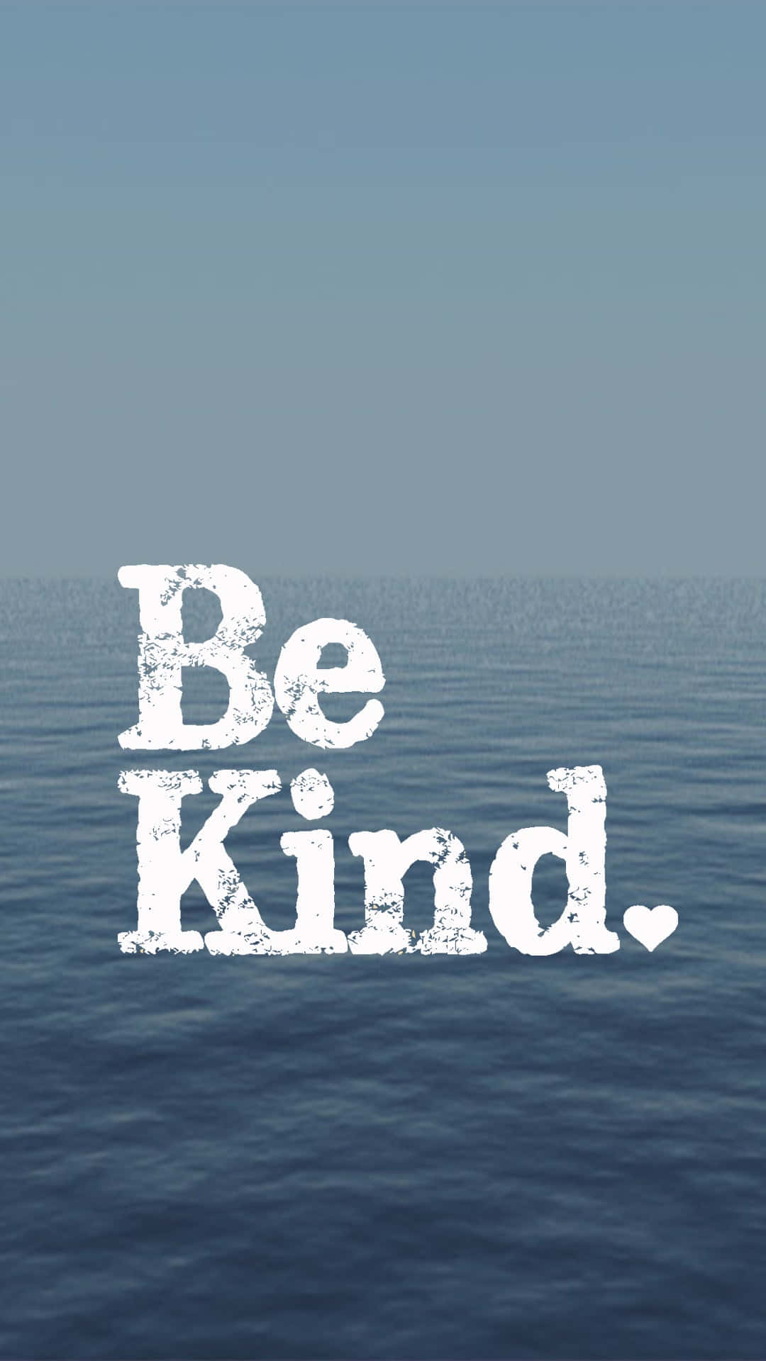 Be Kind In White Lettering Wallpaper