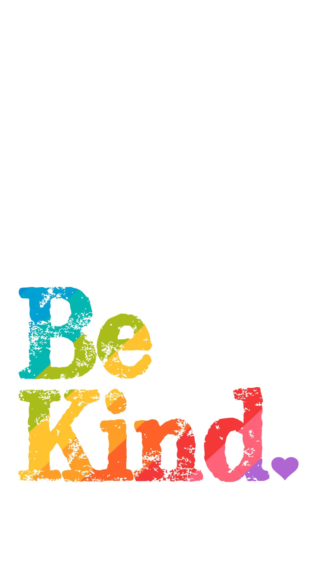 Be Kind Proud Colors Wallpaper