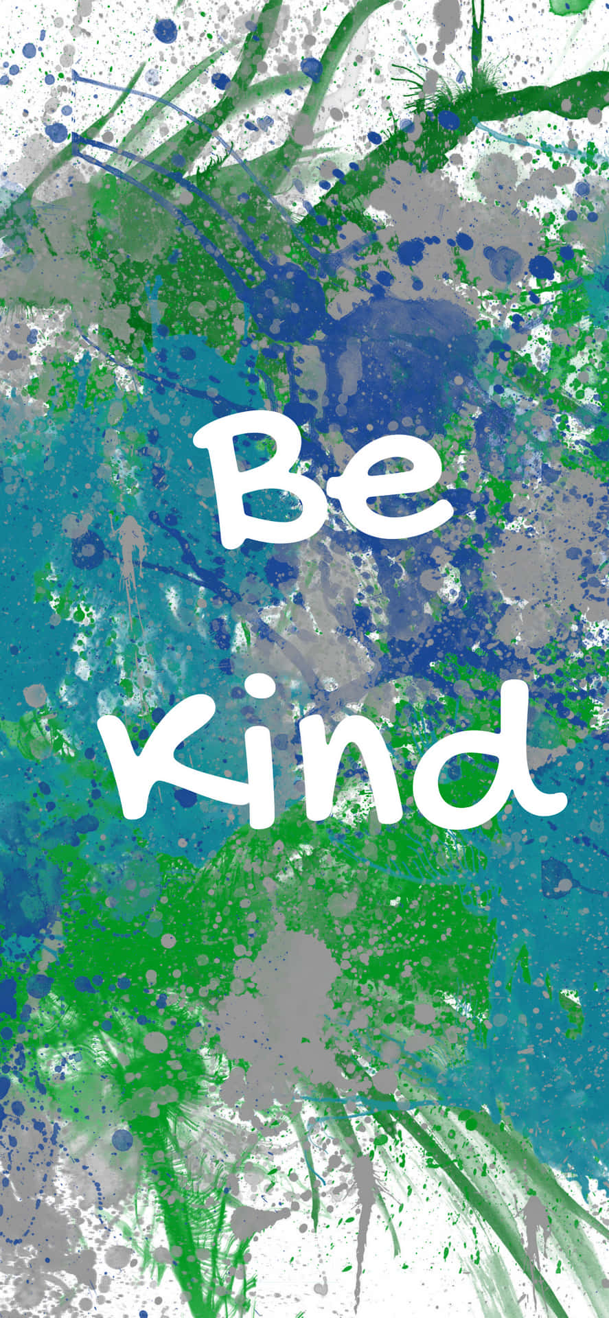 Be Kind With A Splash Background Wallpaper