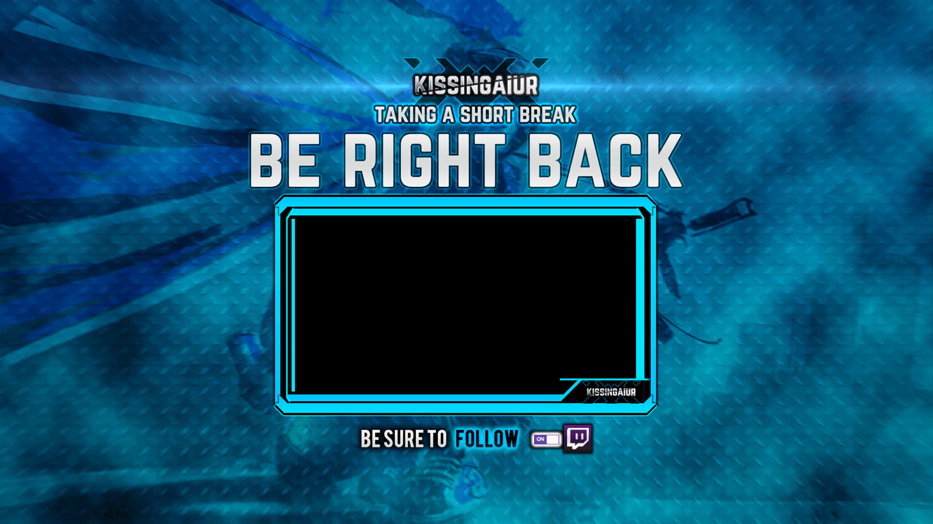 Twitch Streamer Be Right Back Wallpaper