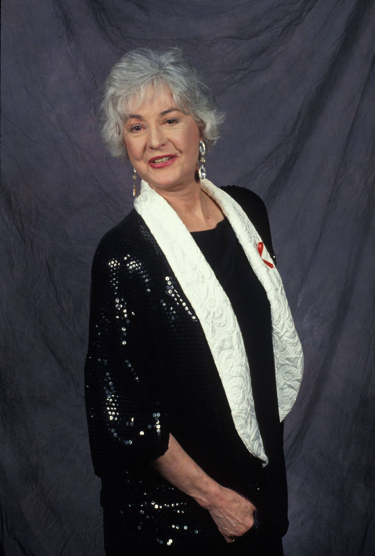 Sesiónde Retratos De Bea Arthur 1992 Los Ángeles. Fondo de pantalla