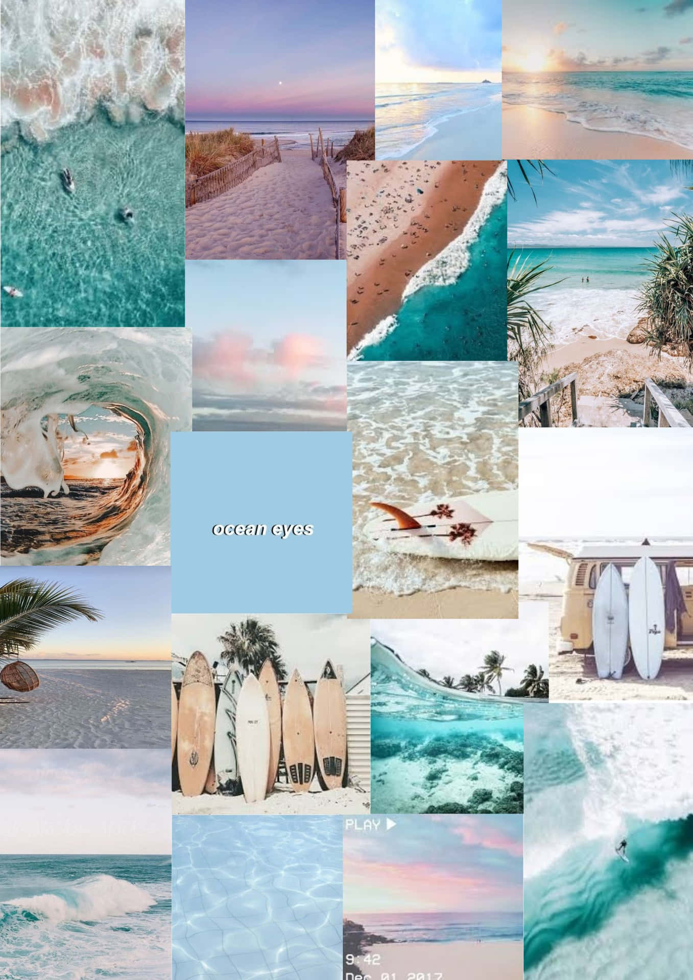 tumblr collages beach