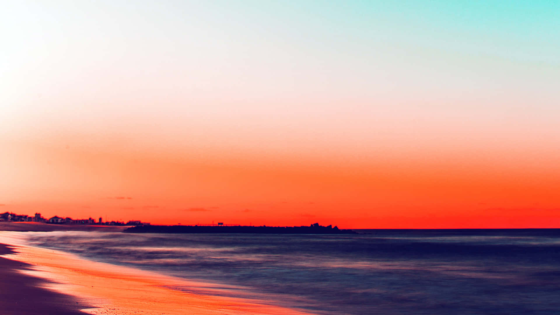 Sunset Beach Aesthetic Tumblr Wallpaper