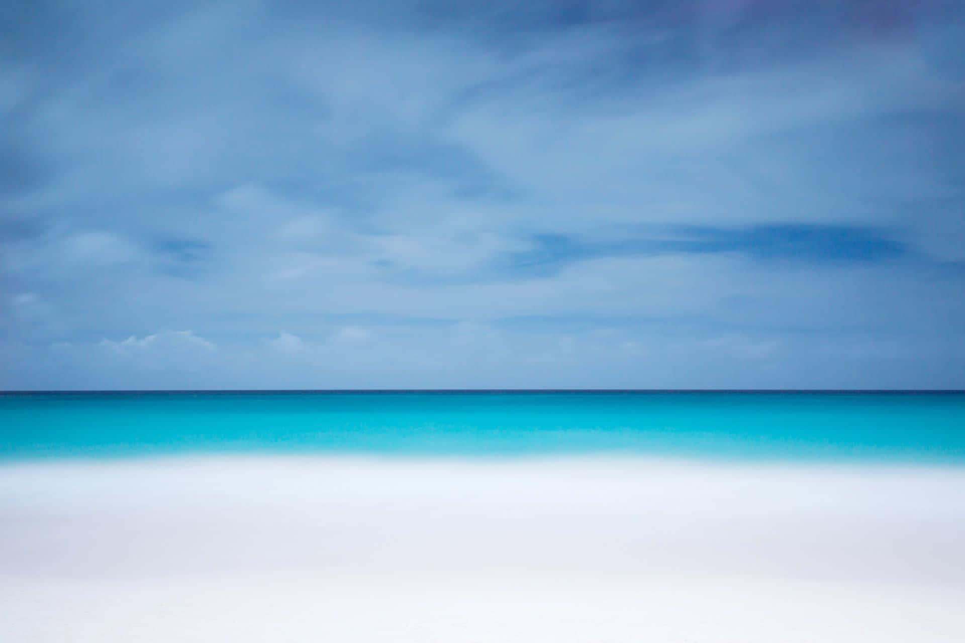 Seamless Blue Beach Horizon Background