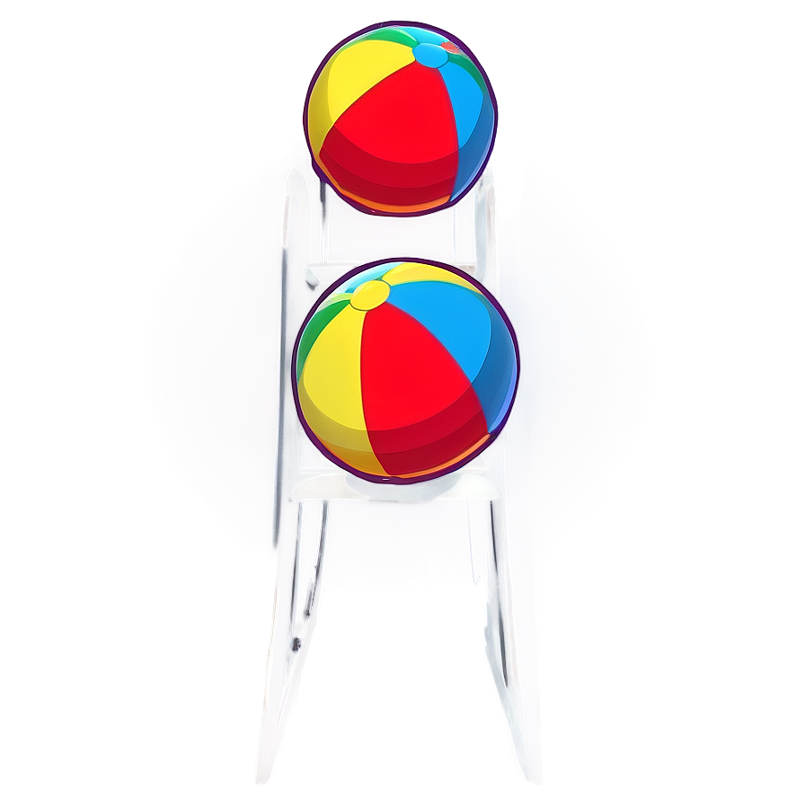 Download Beach Ball Bounce Png 05242024 | Wallpapers.com