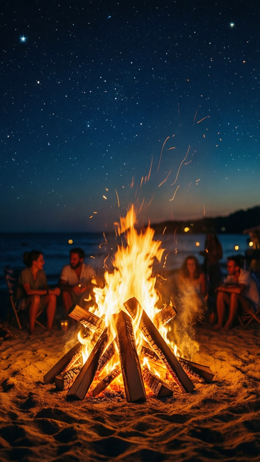 Beach Bonfire Taustakuvat