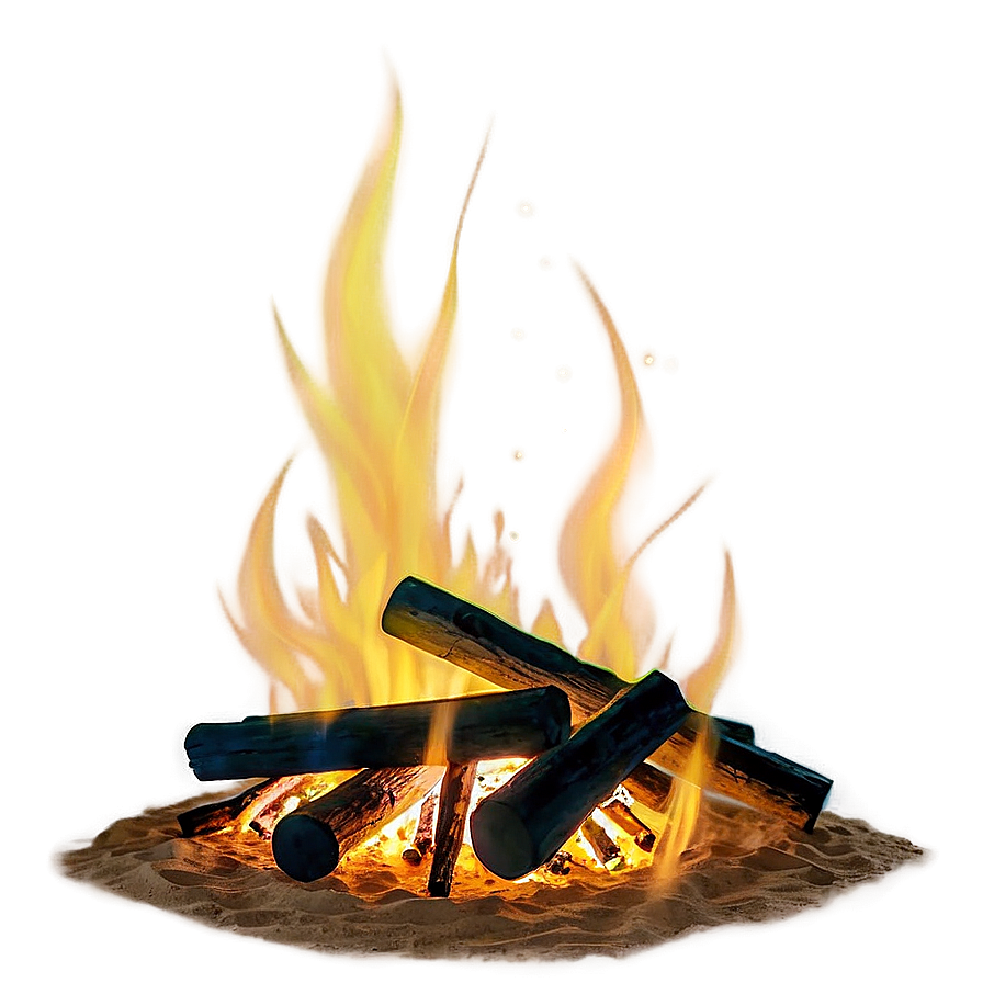 Beach Bonfire Night Png Yjq PNG