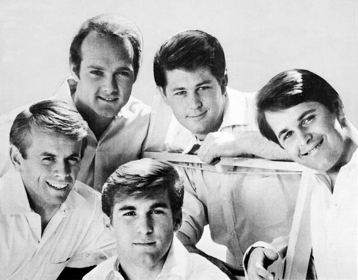 Spiaggiadei Beach Boys, Sabbia Del Tempo 1966 Sfondo