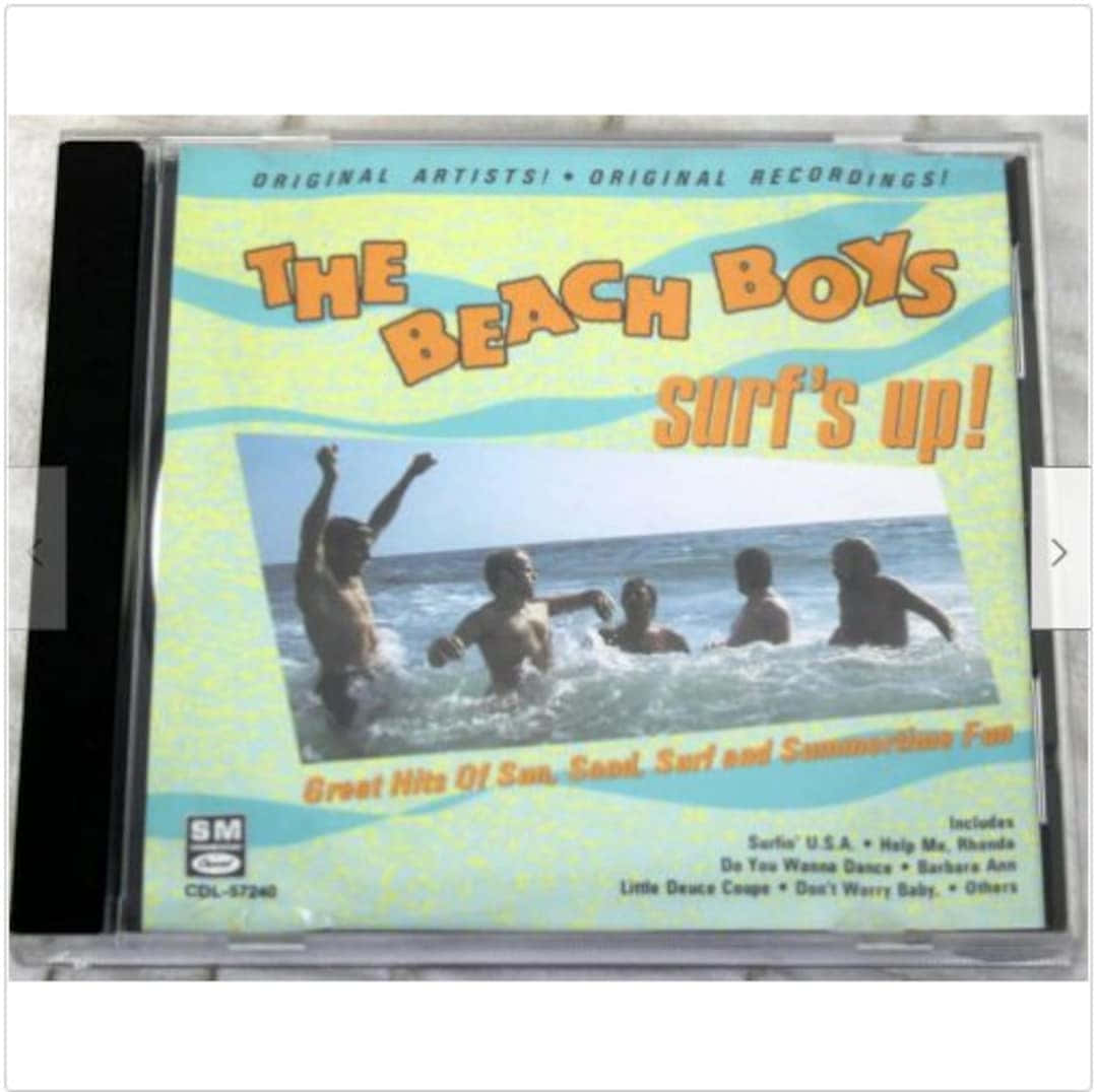 Copertinadell'album Cd Beach Boys Surf's Up. Sfondo