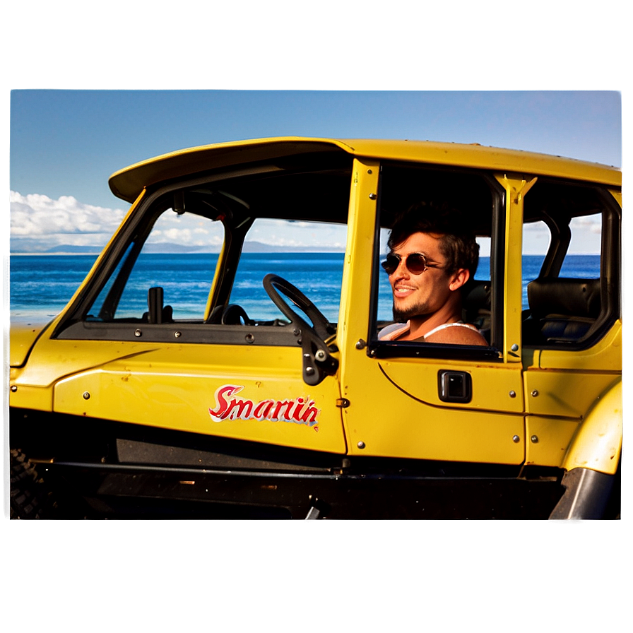 Beach Buggy Sunset Ride Png 68 PNG