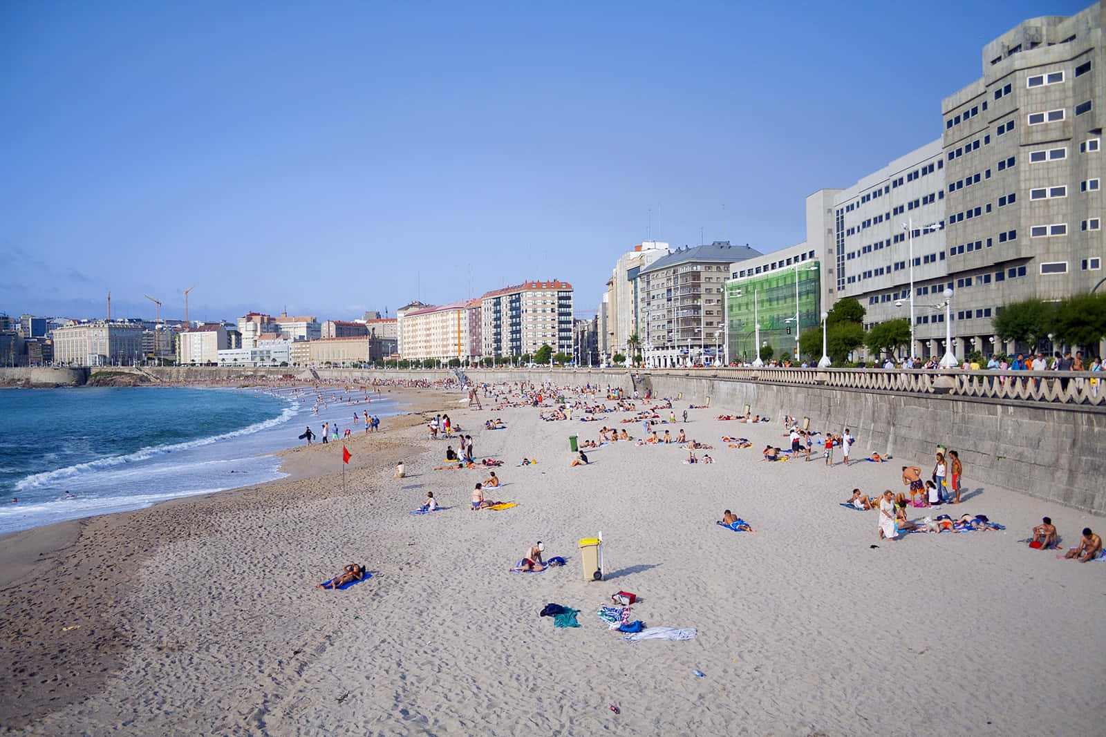 Díade Playa En Coruña Fondo de pantalla