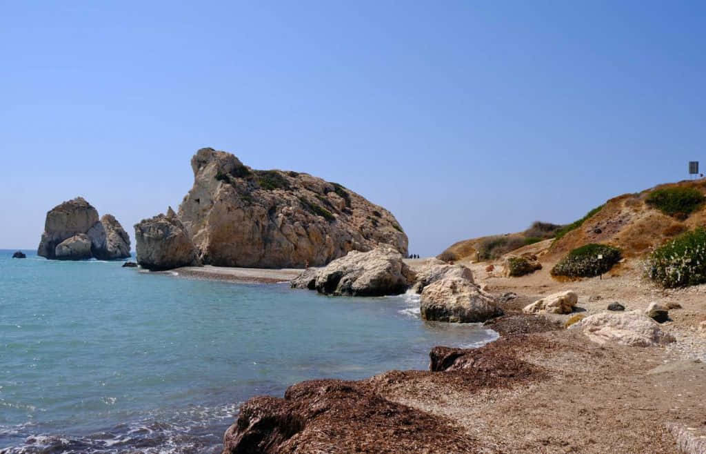 Beach Day In Paphos Wallpaper
