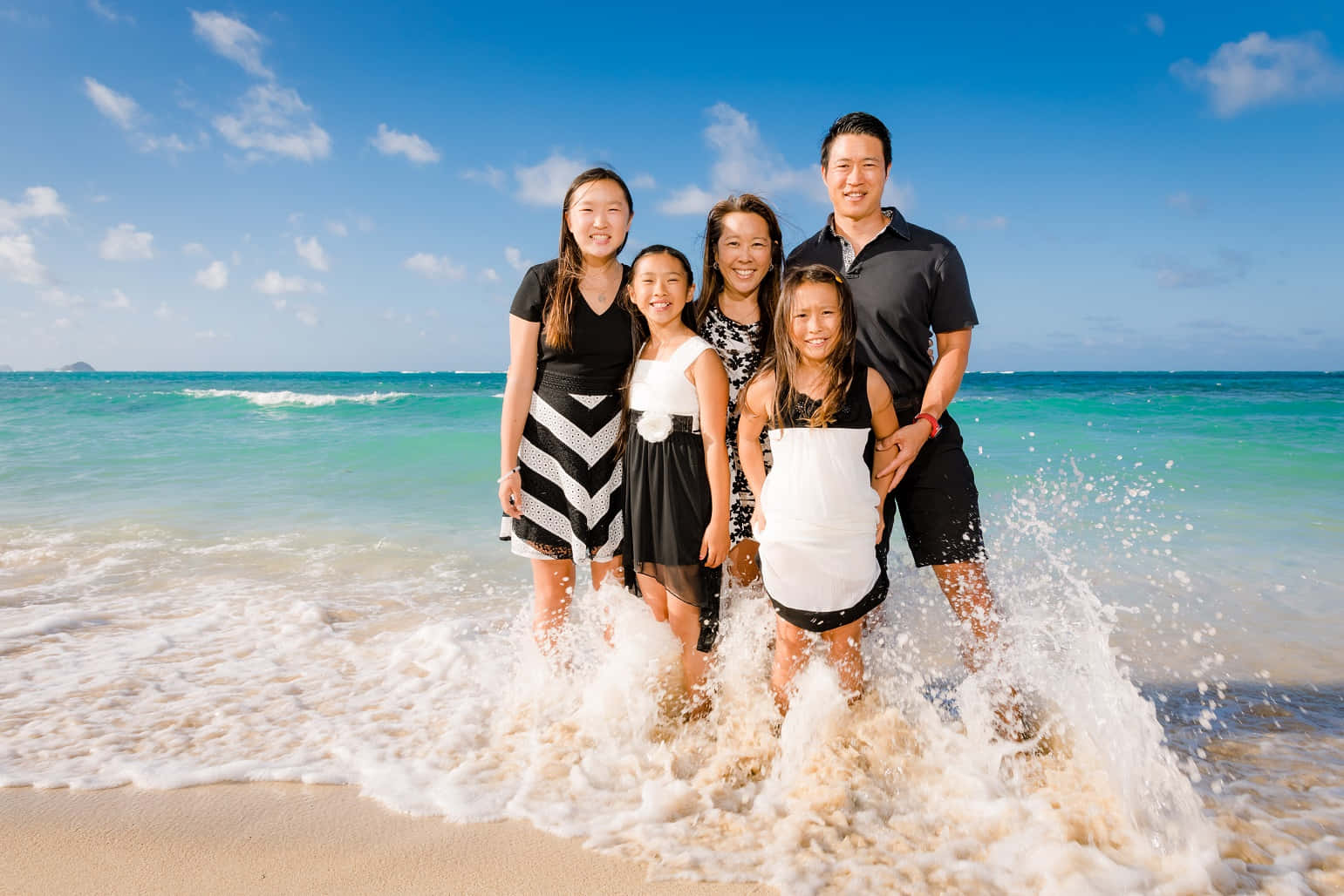 A picture perfect family day spent at the beach!