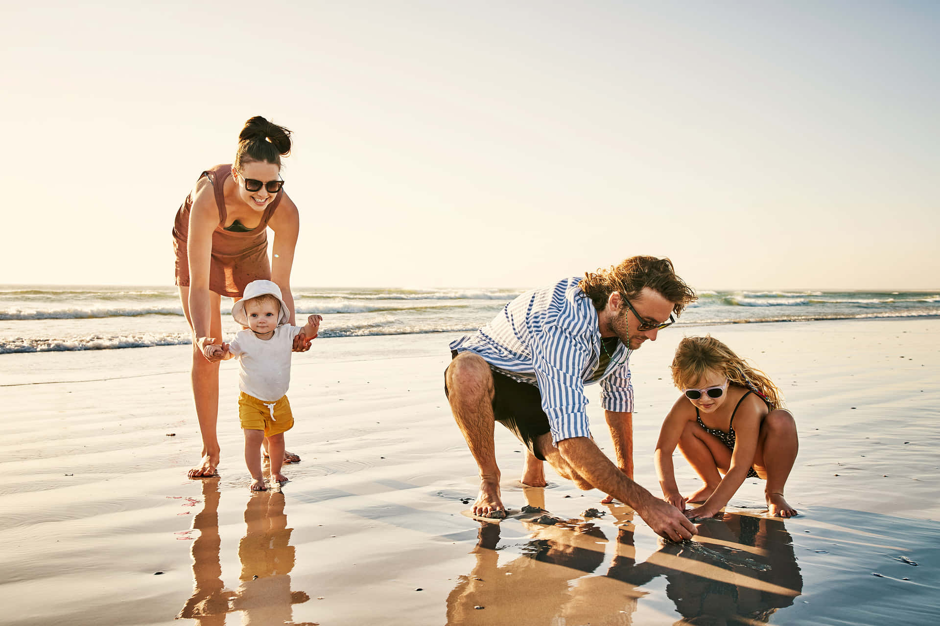 Spend quality time with your family by the beach!