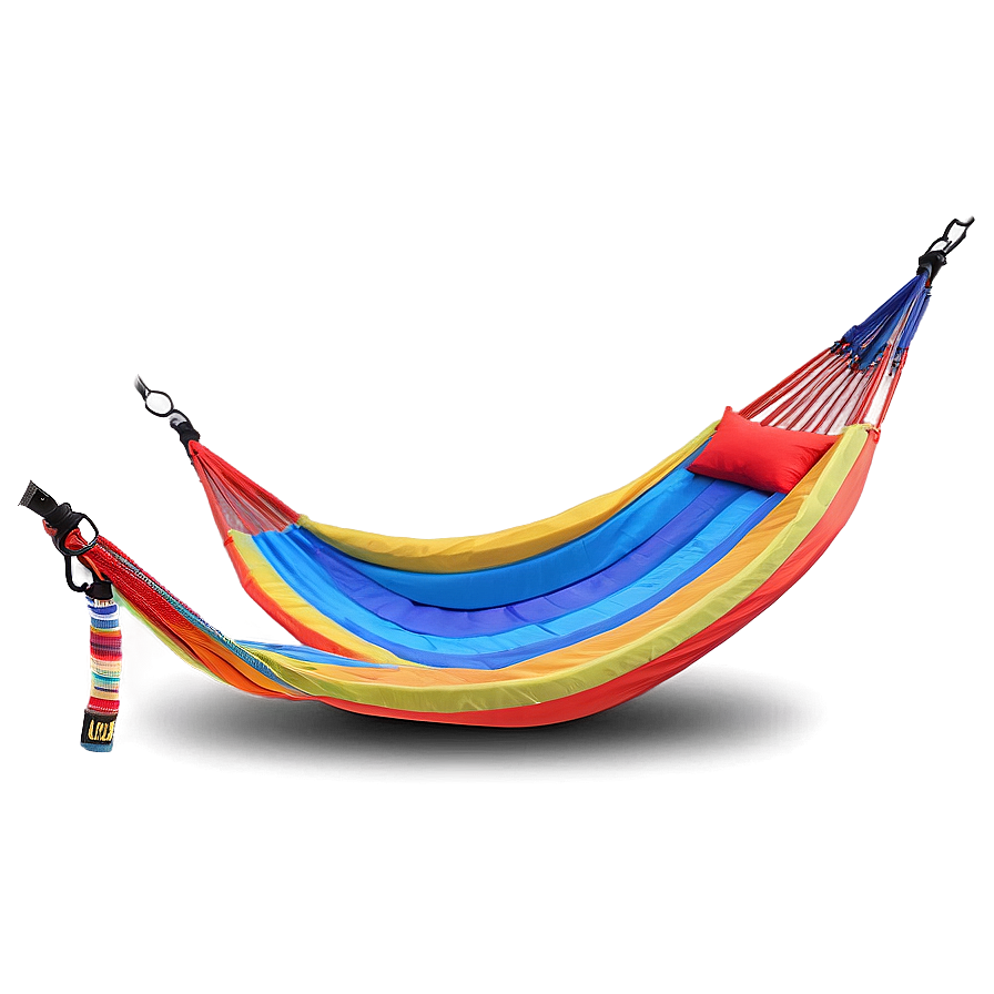 Beach Hammock Relaxation Png 06132024 PNG