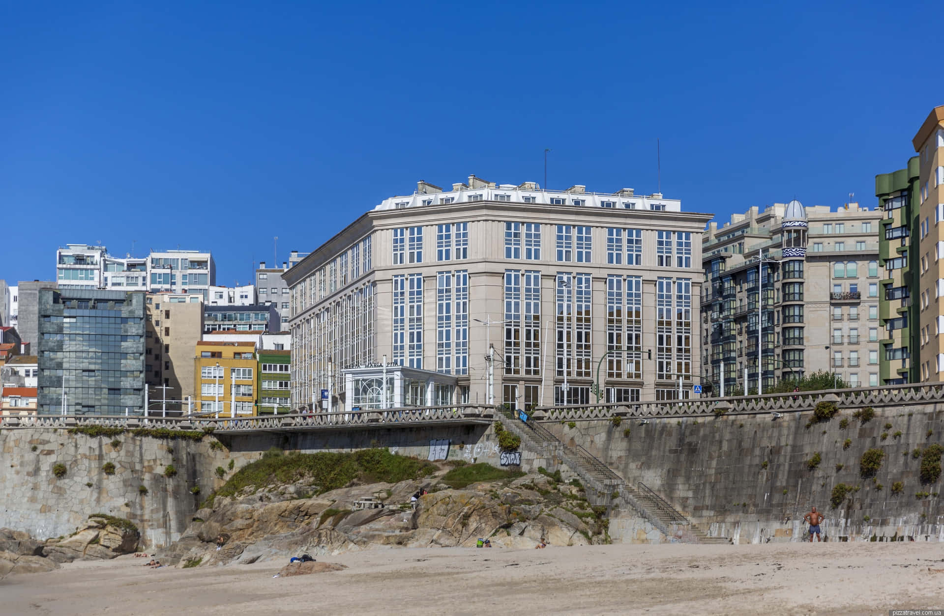 Hotelde Playa En La Coruña Fondo de pantalla