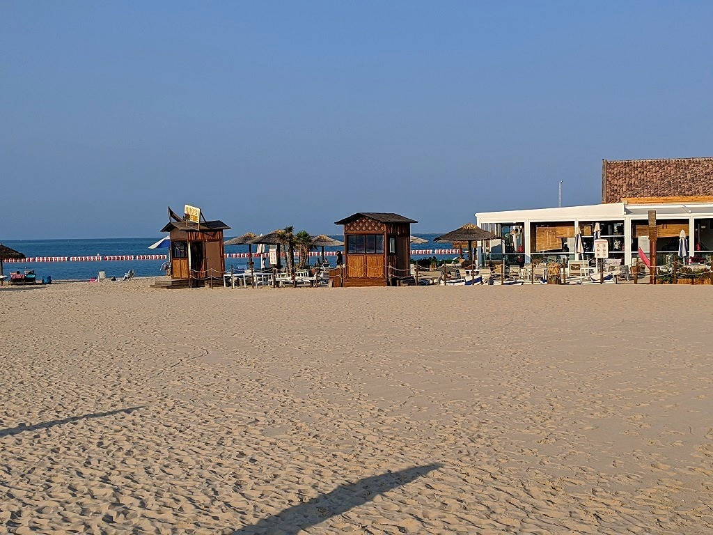 Beach In Qatar Fine Sand