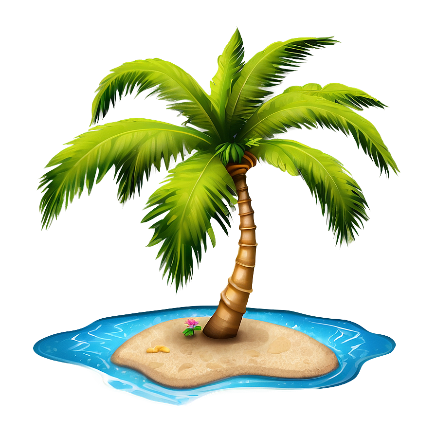 Beach Palm Tree Png 39 PNG