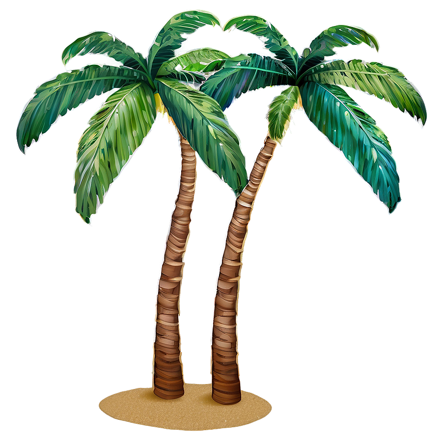Beach Palm Tree Png Fjw PNG
