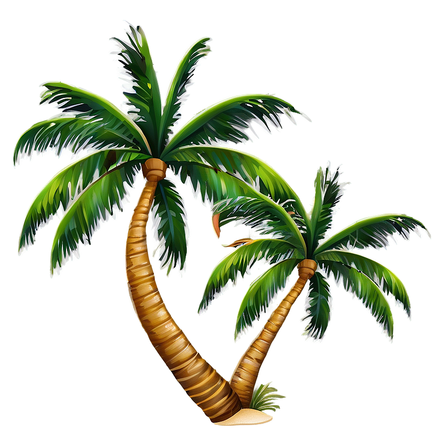 Download Beach Palm Trees Png Hty49 | Wallpapers.com