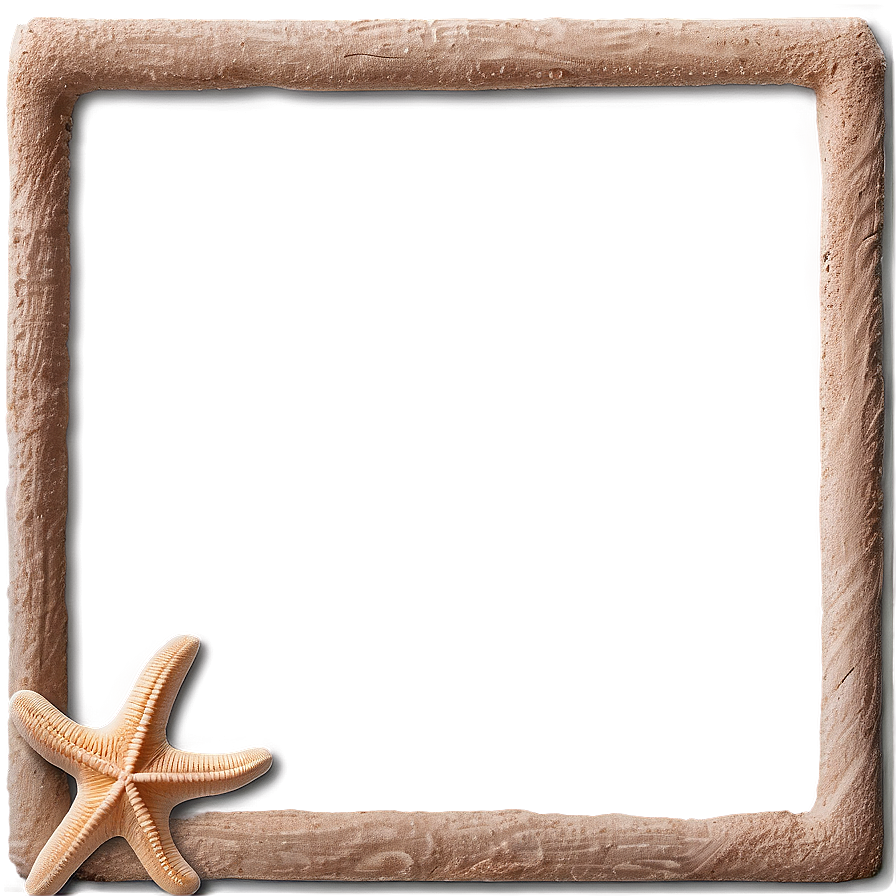 Beach Photo Frame Png Wly24 PNG